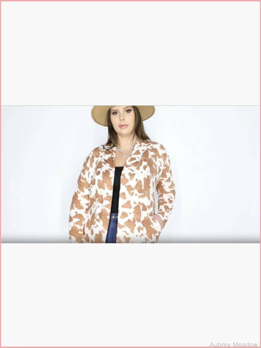 Women's Long Open Front Cardigan with Pockets Lightweight Knit Duster
